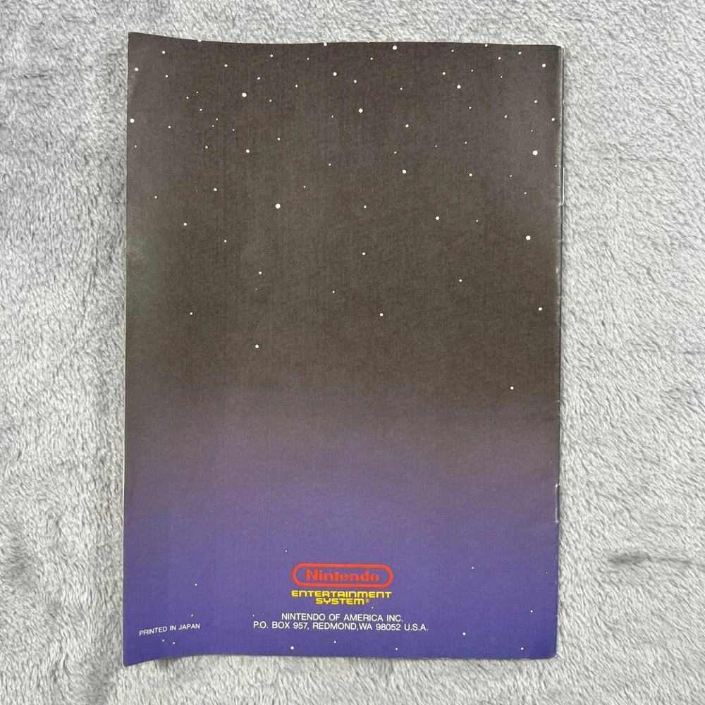 Nintendo manual good